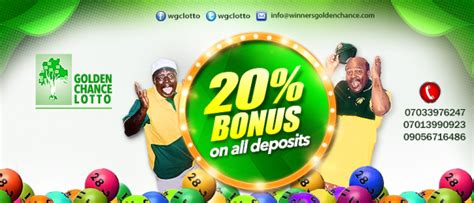 golden chance lotto nigeria|Golden Chance Lotto National Result .